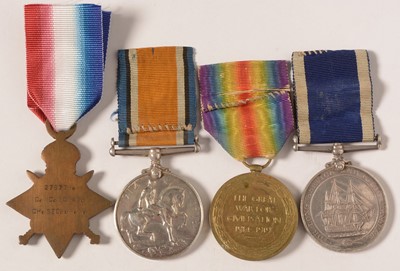 Lot 100 - Royal Navy Long Service and Good Conduct group