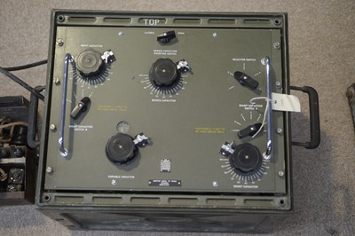 Lot 707 - Military Field Telephone and an Adaptor Aerial to Trans ZA56234