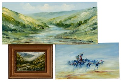 Lot 1452 - Frank Burke - oil.