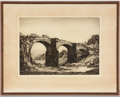 Lot 189 - Kenneth Steel - etching.