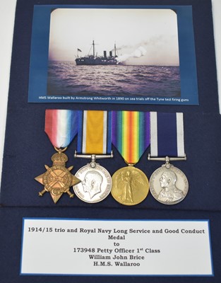 Lot 197 - Royal Navy Long Service and Good Conduct group