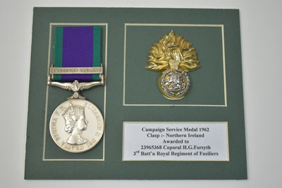 Lot 204 - QEII Campaign Service medal