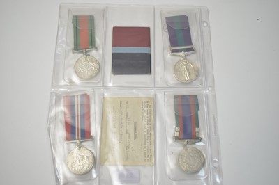 Lot 210 - British and Canadian General Service group