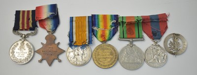 Lot 212 - Military Medal Group