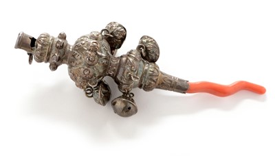 Lot 265 - Victorian rattle by George Unite