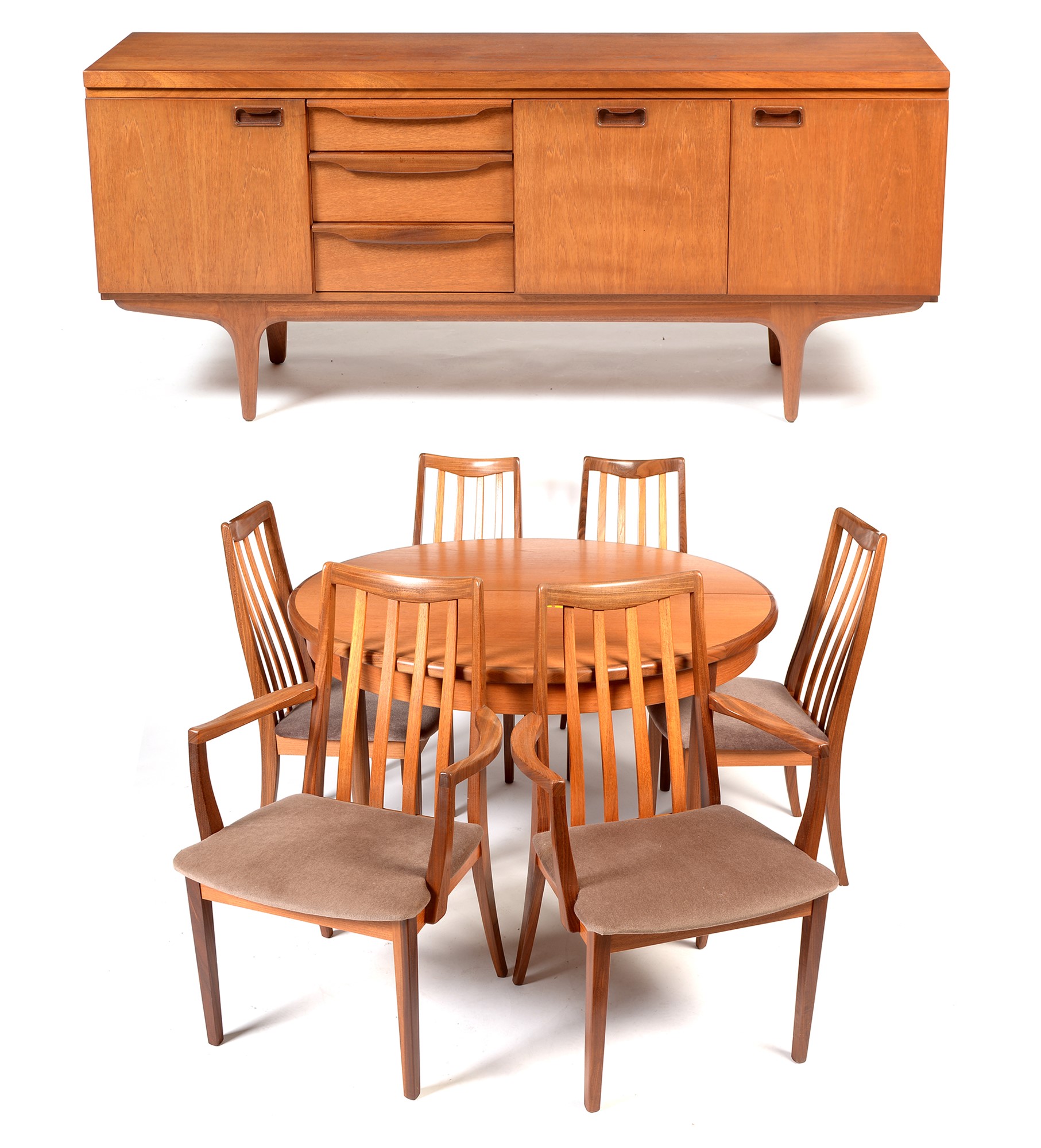 Lot 1258 G plan dining room suite