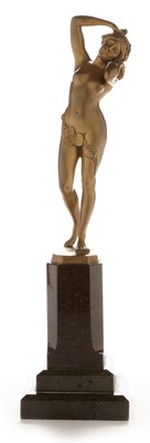 Lot 705 - Prof. Masse Gilt bronze