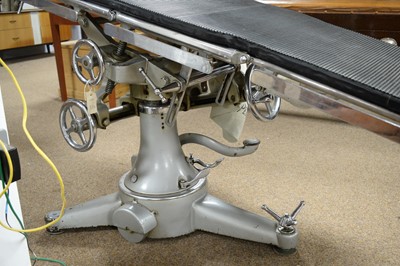 Lot 32 - Chas. F. Thackray of Leeds and London: A vintage mid 20th Century operating table.