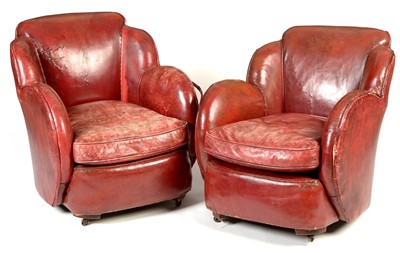 Lot 1220 - Pair of Art Deco chairs