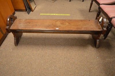 Lot 429 - Gothic Revival style pew