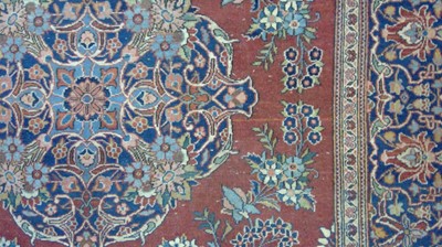 Lot 530 - Pair of Kirman rugs