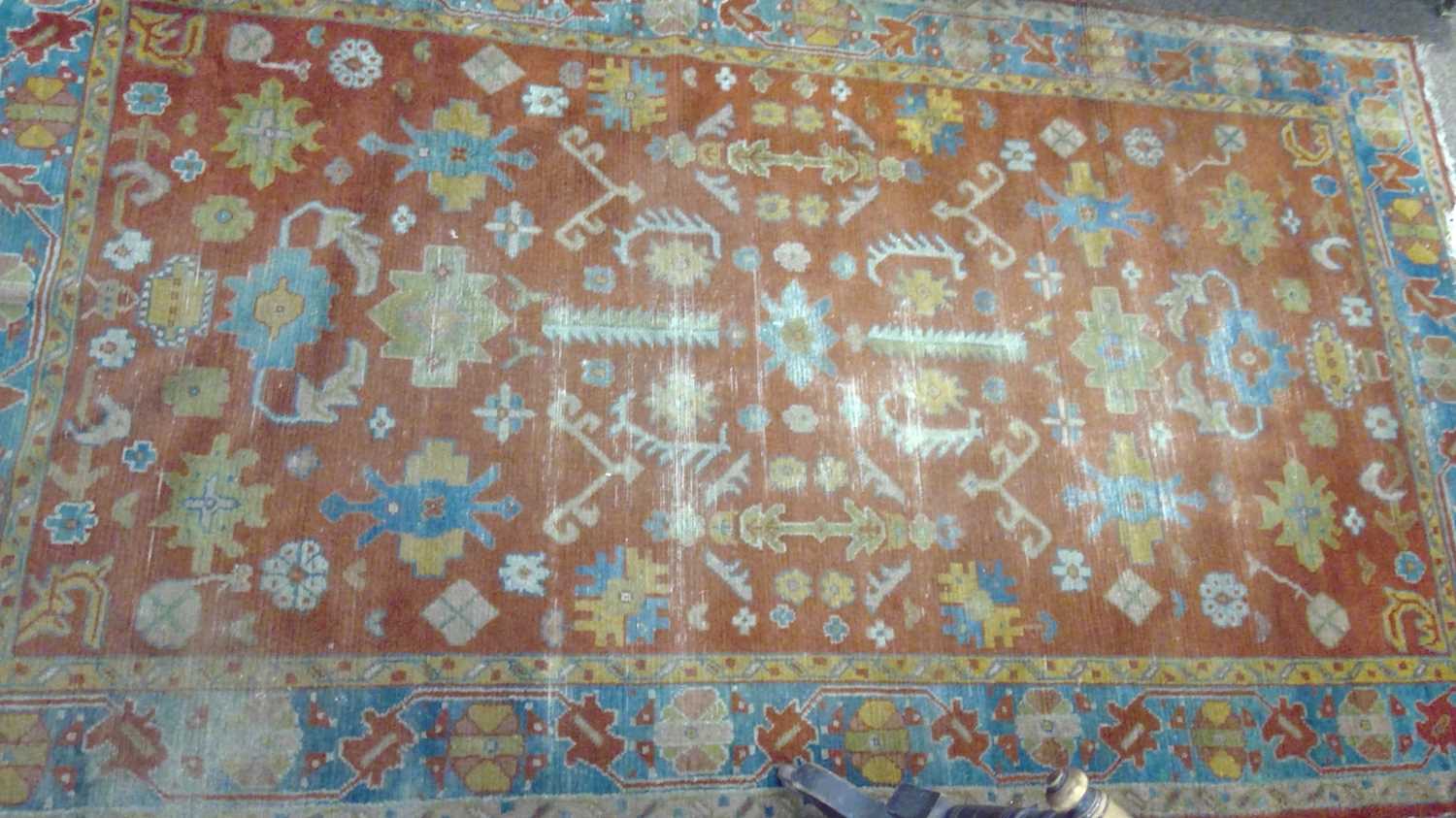 Lot 547 - Turkish rug