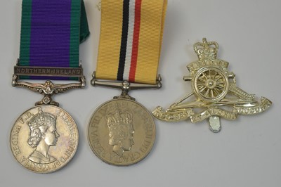 Lot 218 - Campaign Service and Iraq medal pair