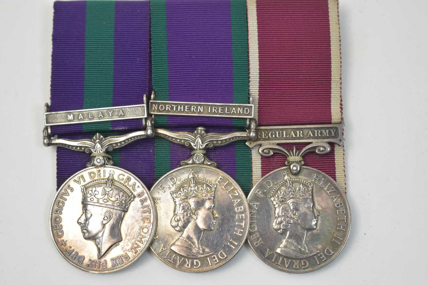 Lot 221 - Army Long Service and Good Conduct group