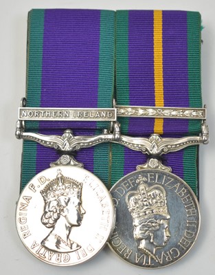 Lot 234 - Campaign Service Medal pair