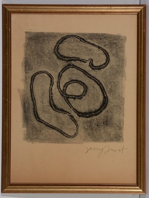 Lot 1341 - Sir Terry Frost - monotype.