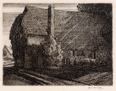 Lot 1306 - John Nicholls - etching.