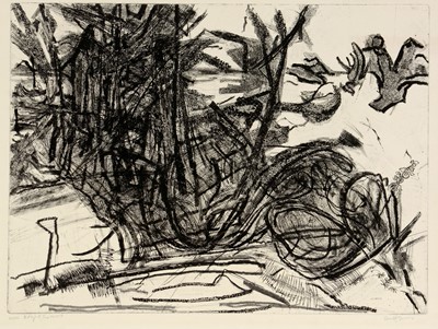 Lot 1313 - Anthony Gross - etching.