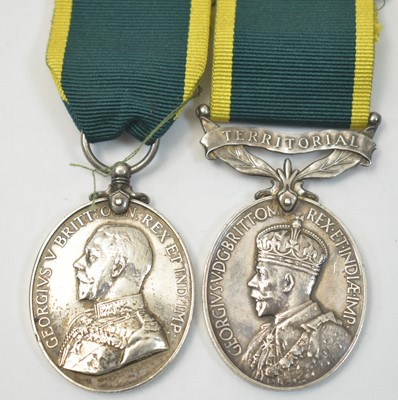 Lot 256 - Long Service and Good Conduct pair