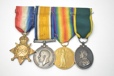 Lot 258 - First World War and LSGC group