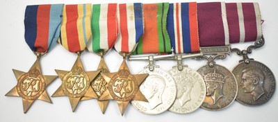 Lot 264 - WWII Long and Meritorious medal group