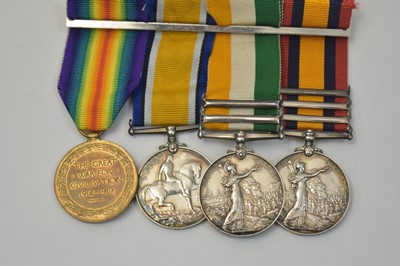 Lot 272 - Queen's and King's South Africa and WWI group