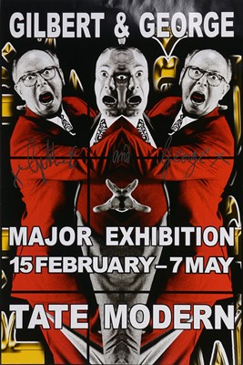Lot 1343 - After Gilbert & George - poster.