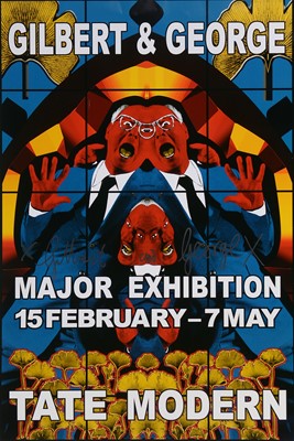 Lot 1345 - After Gilbert & George - poster.