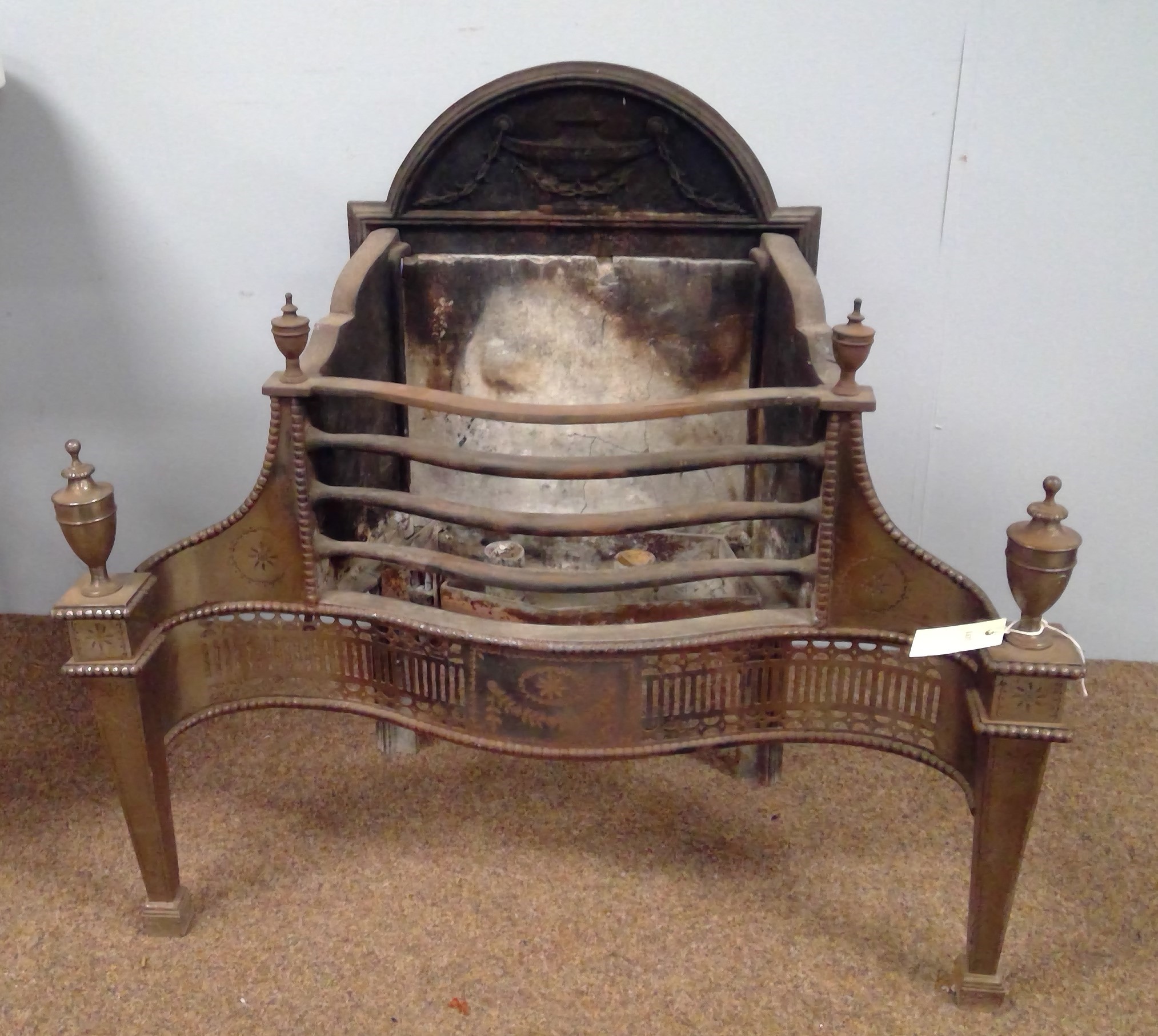 Lot 539 19th Century fire basket