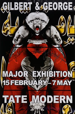 Lot 1347 - After Gilbert & George - poster.