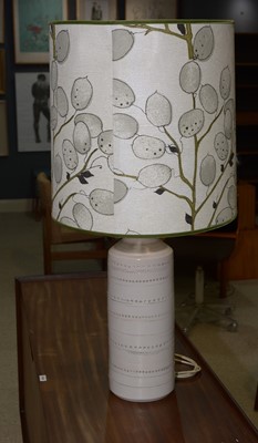 Lot 1156 - Stoneware glazed lamp