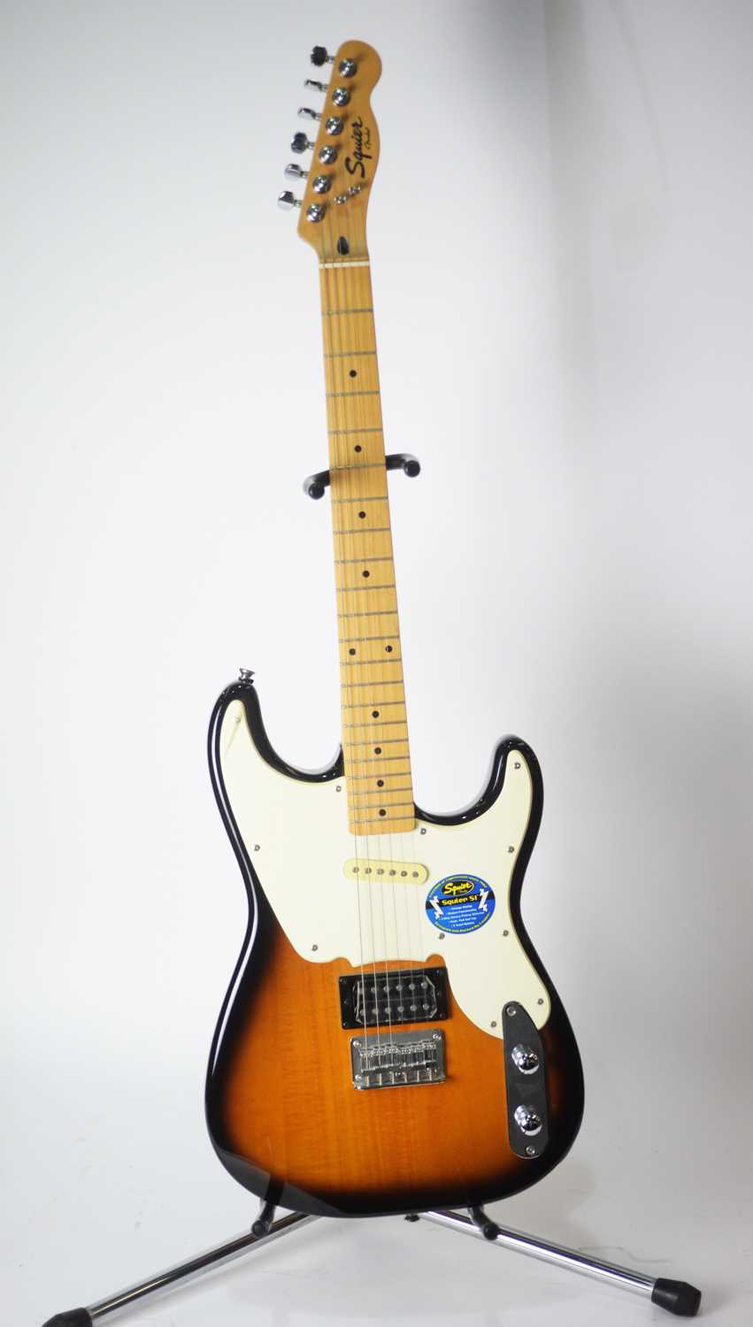 Lot 744 - Fender Squier 51 electric guitar