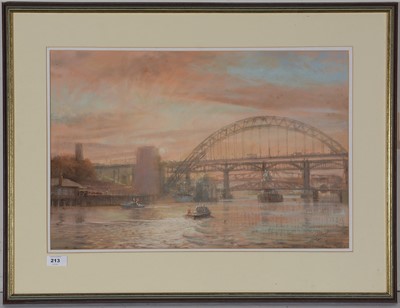 Lot 213 - Walter Holmes - pastel.