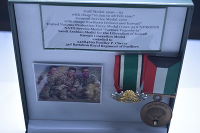 Lot 325 - Kuwait medal group