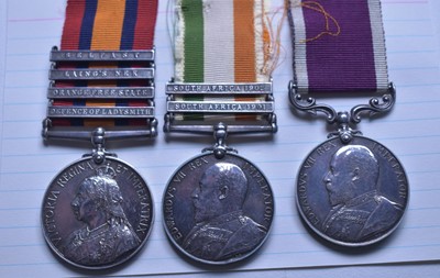 Lot 353 - South Africa LSGC medal group