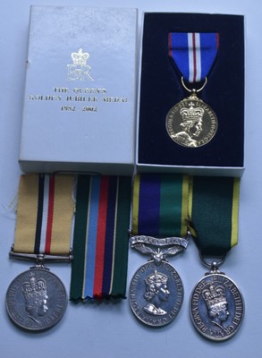 Lot 354 - Volunteer Reserves Service Medal group