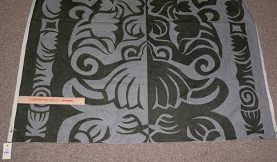 Lot 1121 - Edinburgh Weavers Grey and green fabric
