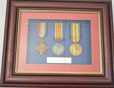 Lot 359 - First World War General Service medals