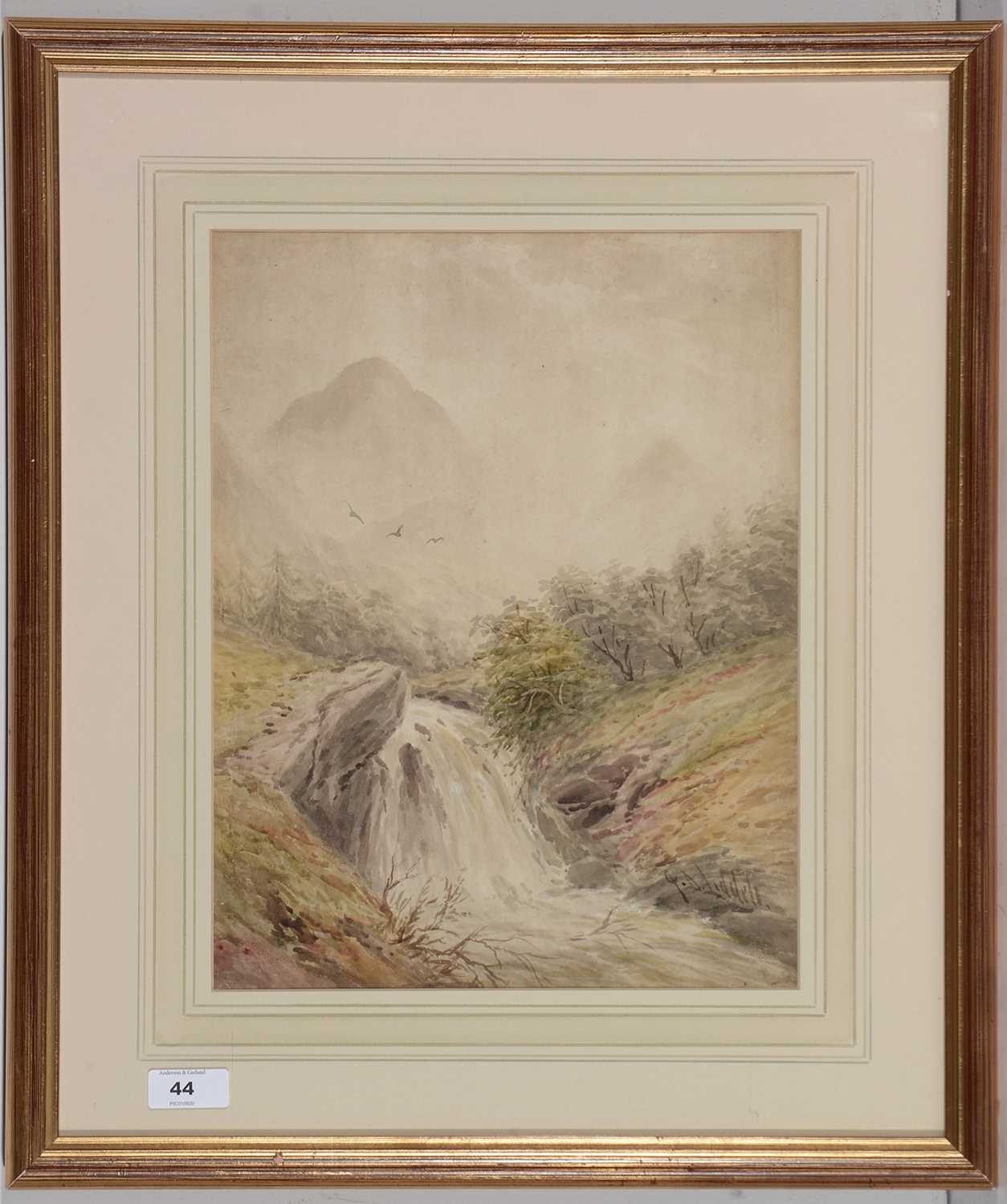 Lot 44 - John Davison Liddell - watercolour.
