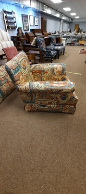 Lot 464 - Kingcome Sofas Ltd: Pair of modern armchairs