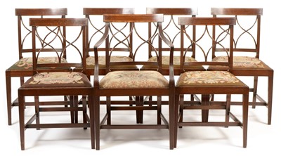 Lot 749 - Heal's of London, Seven early 20th Century dining chairs