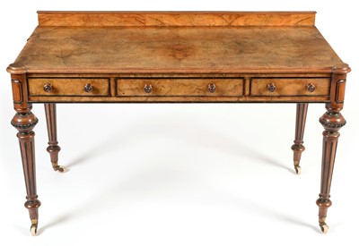 Lot 791 - Victorian walnut serving table