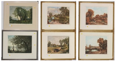 Lot 23 - After Constable and Corot - prints