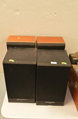 Lot 806 - pair Mordaunt-Short MS20 loudspeakers.
