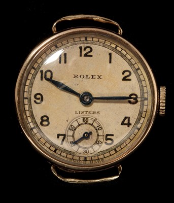 Lot 19 - 9k gold Rolex lady's cocktail watch