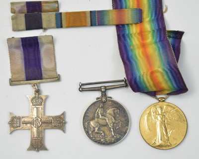 Lot 360 - First World War Military Cross group