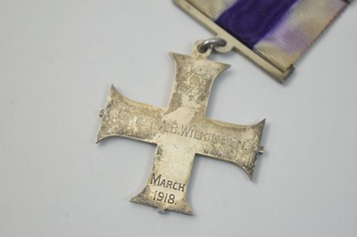 Lot 360 - First World War Military Cross group