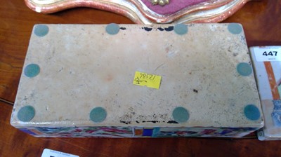 Lot 447 - Canton box and cover