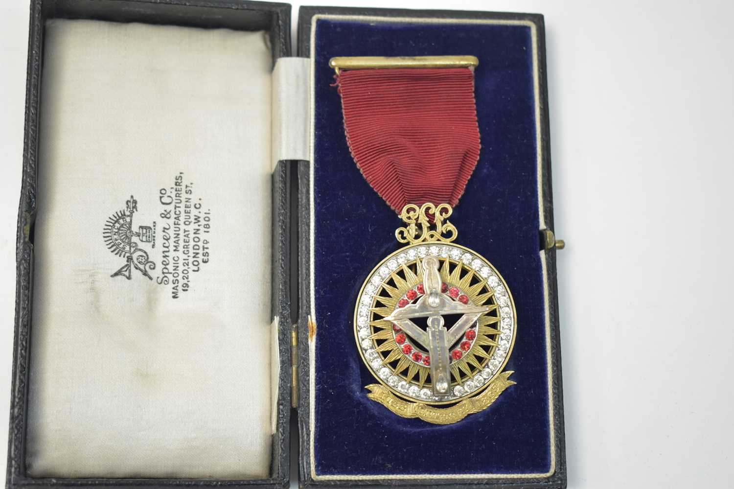 Lot 363 - Masonic medal
