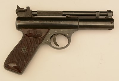 Lot 1042 - Boxed Webley Premier .22 cal air pistol